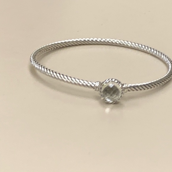 david yurman 3mm white topaz bracelet - Picture 5 of 5